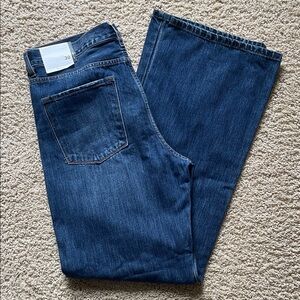 KanCan Dark Blue Flare & Wide Leg Jeans